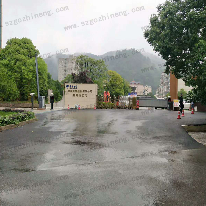 黔南中國電信股份有限公司的二進二出車牌識別系統 黔南中國電信股份有限公司的二進二出車牌識別系統